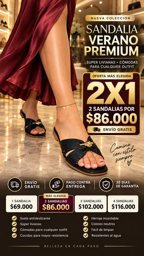 Sandalia Verano Premium