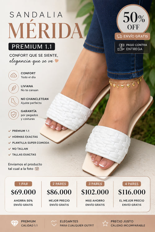 Sandalia Merida Premium