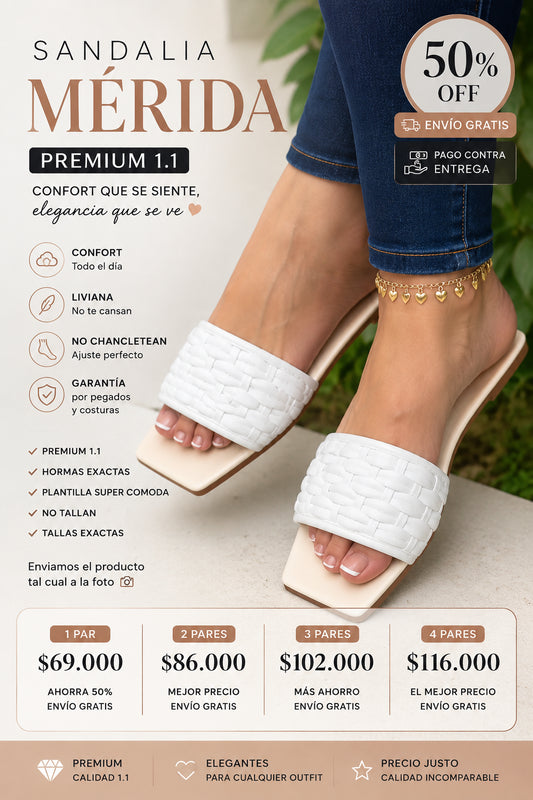 Sandalia Merida Premium