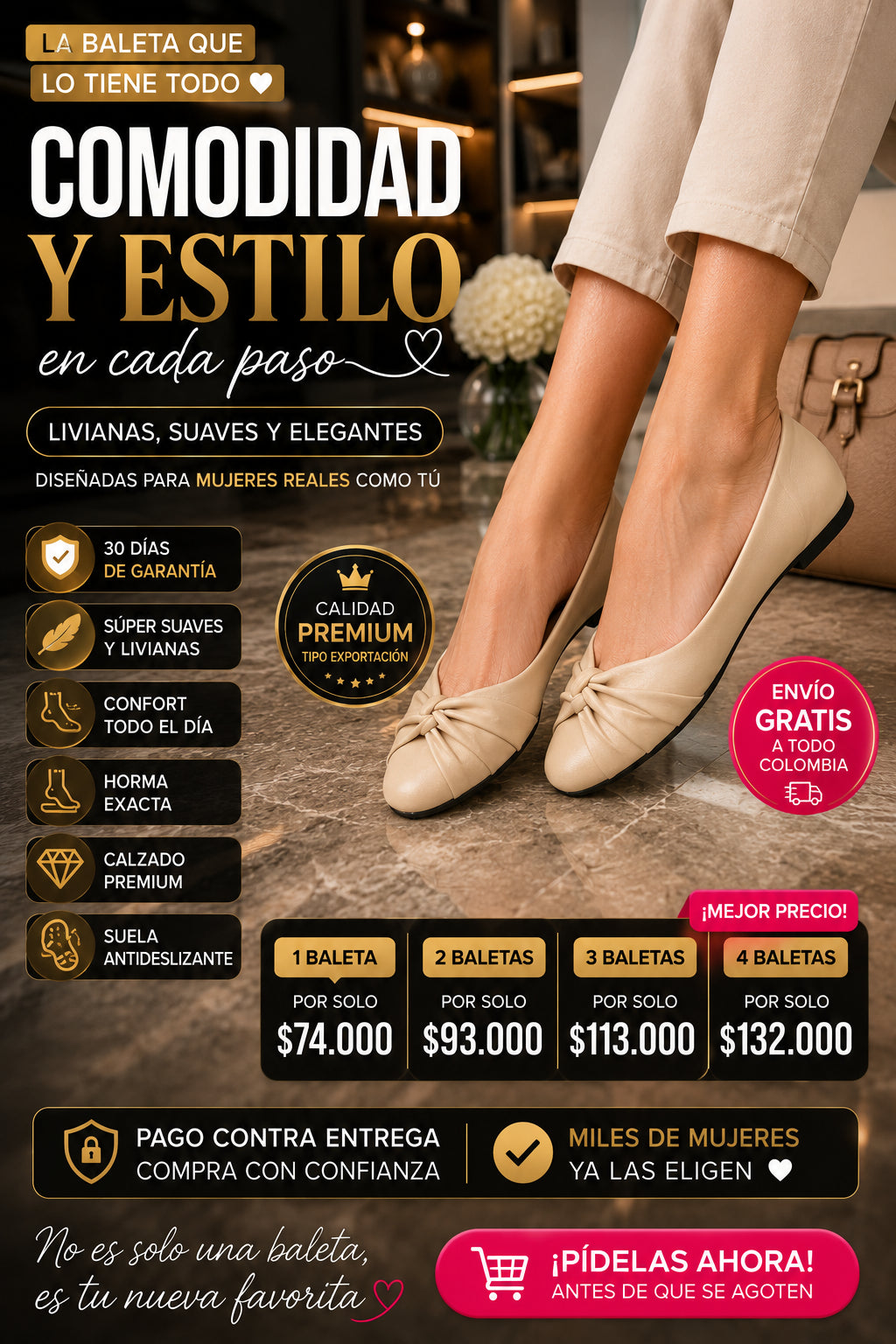 Baleta Sofia Premium