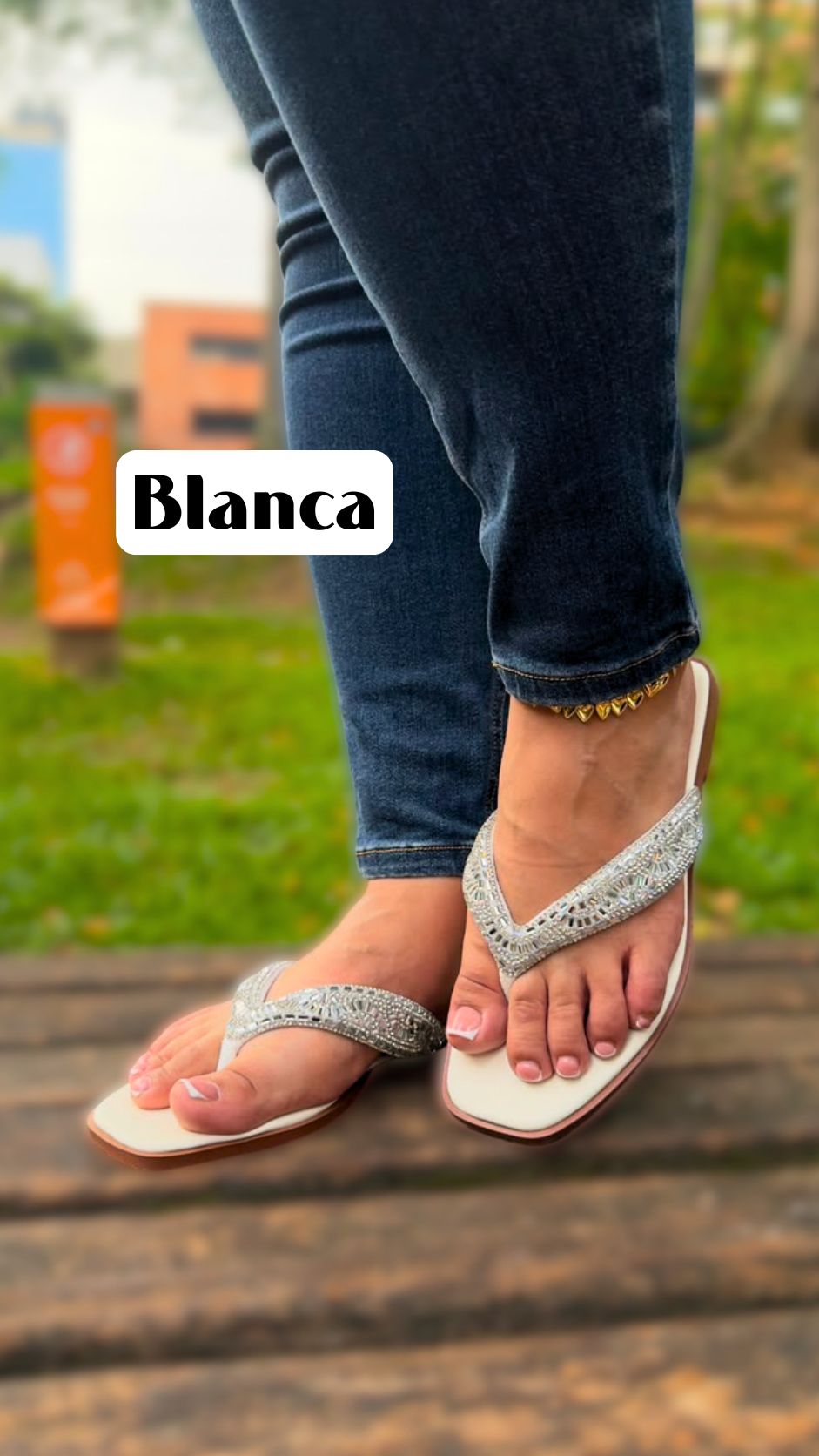 Sandalia Alana Crystal